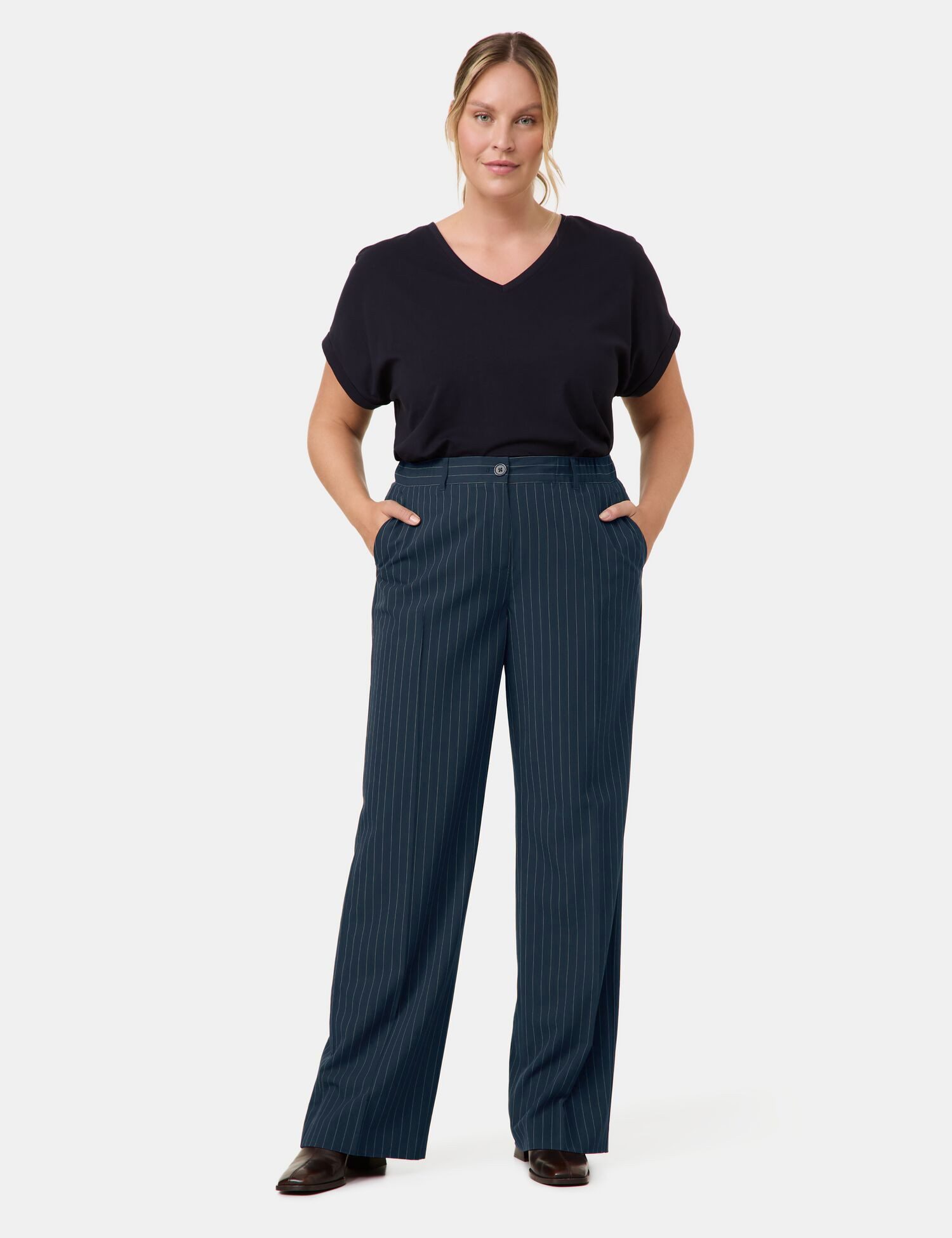 Samoon Schlupfchinohose