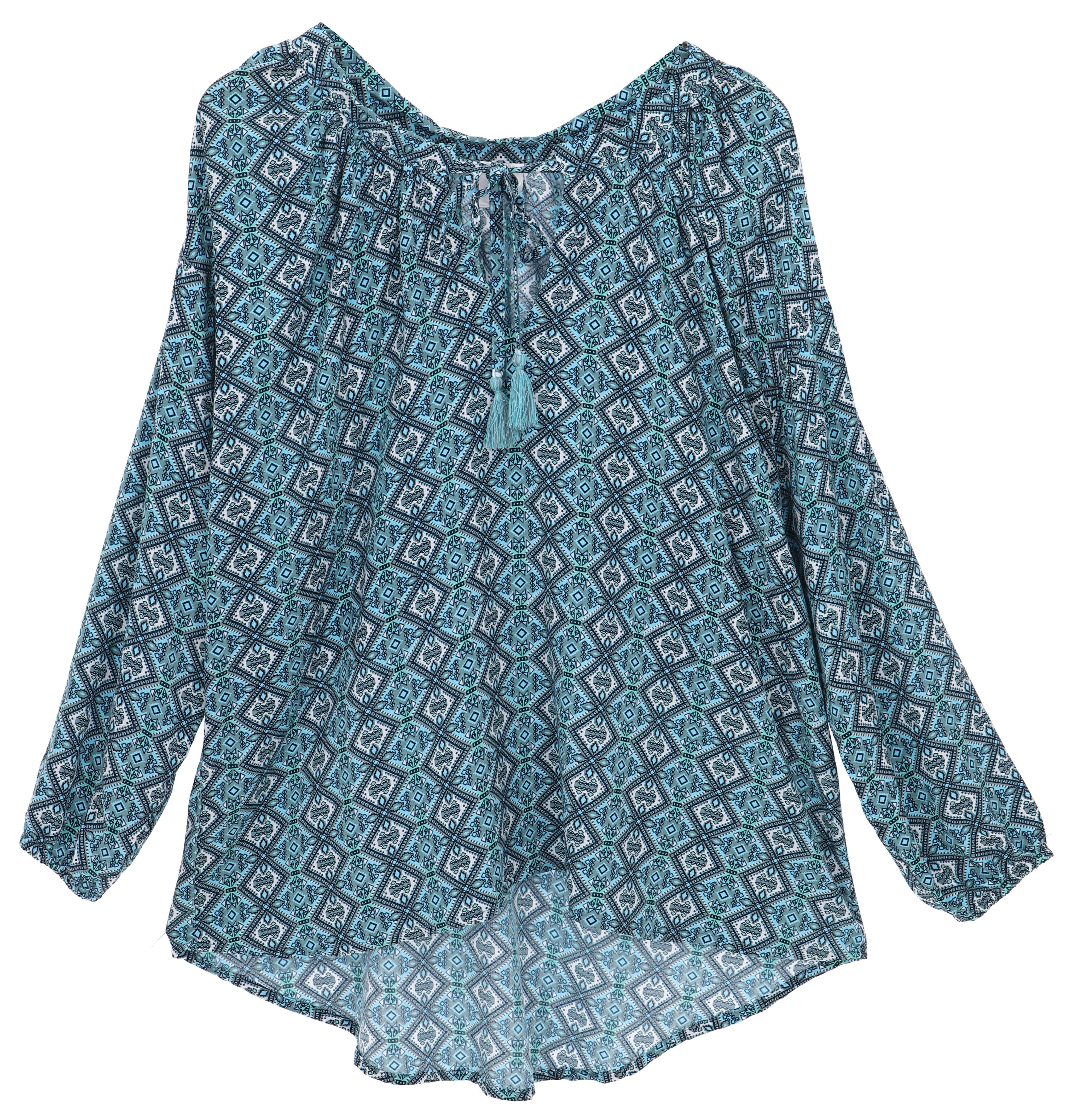 Longbluse Blusentunika, Langarmbluse, plus size..