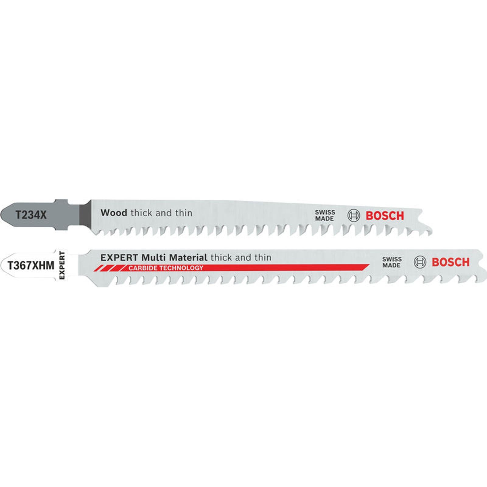 BOSCH Säbelsägeblatt Bosch T234X+EXPERT Multi Material thick and thin T367XHM Stichsägeblät