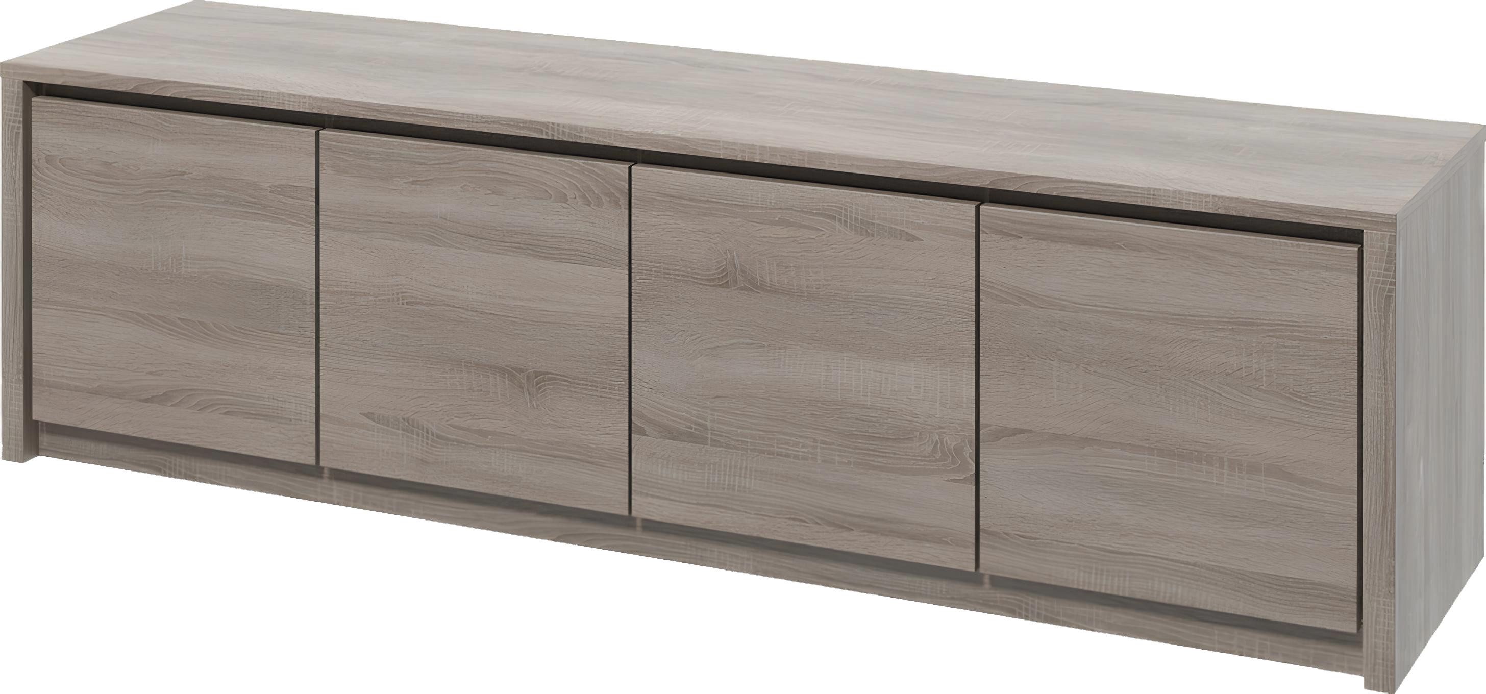 Xlmoebel Lowboard Luxus-Sideboard in Hochglanz mit TV-Design und Stauraum (1 St., RTV), Hergestellt in Europa