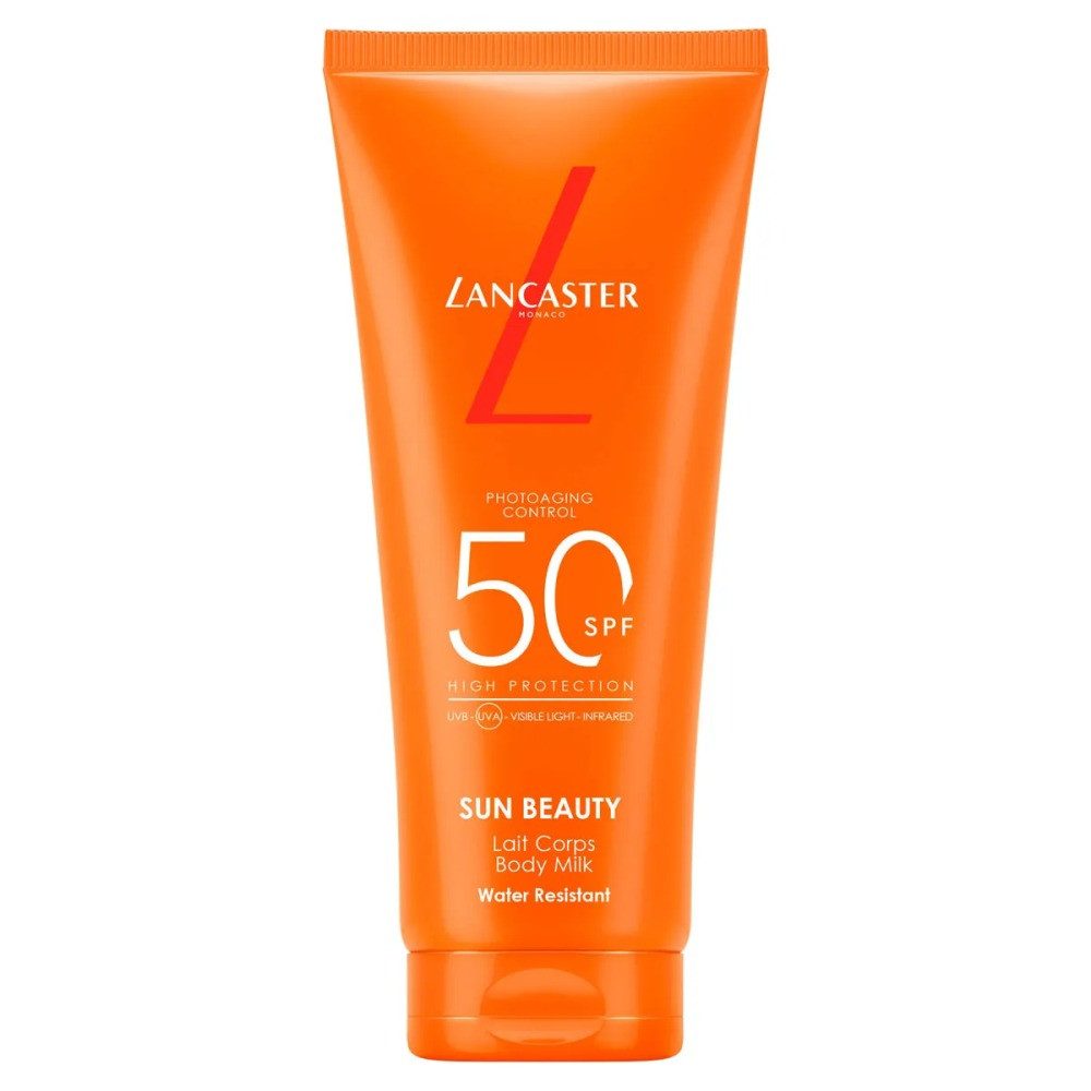 LANCASTER Sonnenschutzcreme Sun Beauty Body Milk, Packung, 1-tlg., Sonnenschutzcreme, 100 ml Sonnenschutzcreme