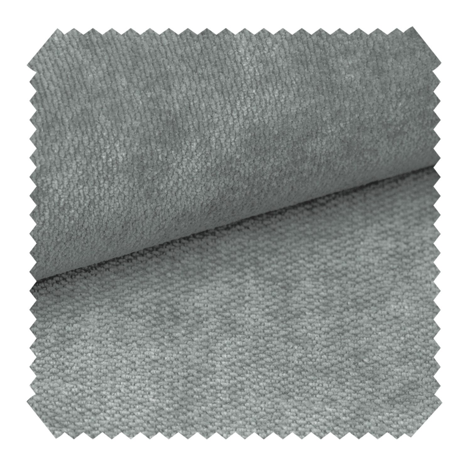 novely® Stoff RINGO - Kuscheliger Chenille-Polsterstoff - Möbelstoff mit Filzrücksei, Wasserdicht, Reißfest, Robust, Samtweich, Meterware, 1lfm