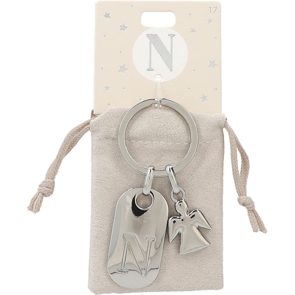 Depesche Schlüsselanhänger DEPESCHE Schlüsselanhänger Buchstabe N + Schutzengel