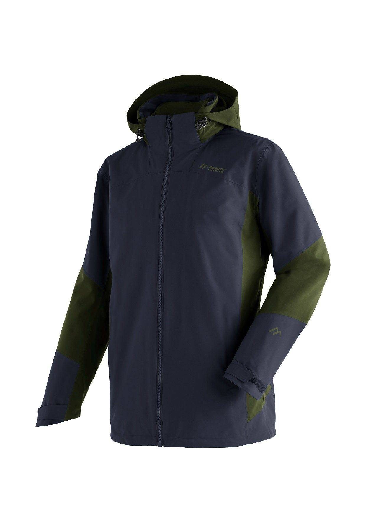 Allwetterjacke Ganzjahres-Wanderjacke Ribut 3in1 (PrimaLoft®-Isolation, wind- und)