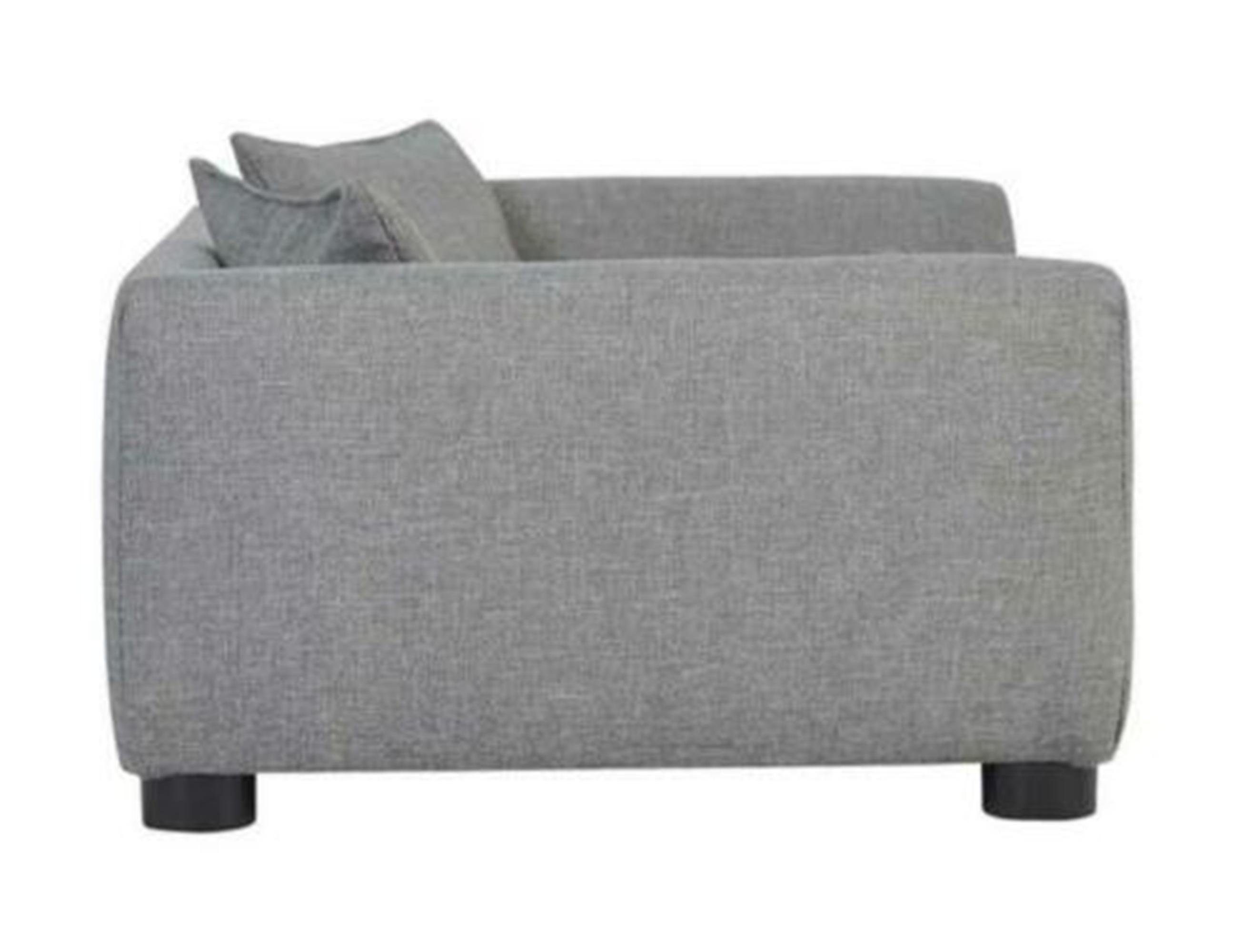 Xlmoebel Tiersofa Großes graues Hundebett mit Textil-Polsterung, Hergestellt in Europa