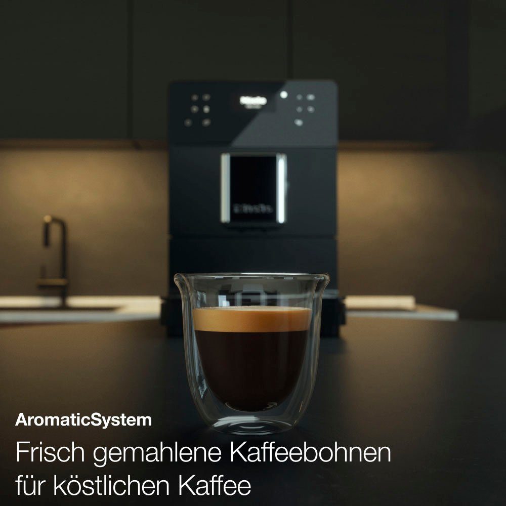 CoffeePassion, inkl. Milchgefäß, Miele Kaffeevollautomat Kaffeekannenfunktion CM7550