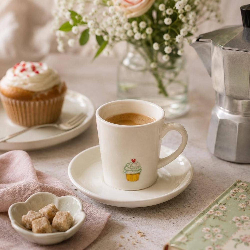 Tranquillo Espressotasse Brunettea von Tranquillo, Steinzeug