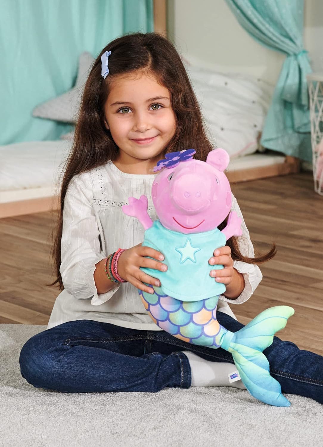 SIMBA Spiel Peppa Pig Meerjungfrau Plüsch 30cm - Simba Kuscheltier