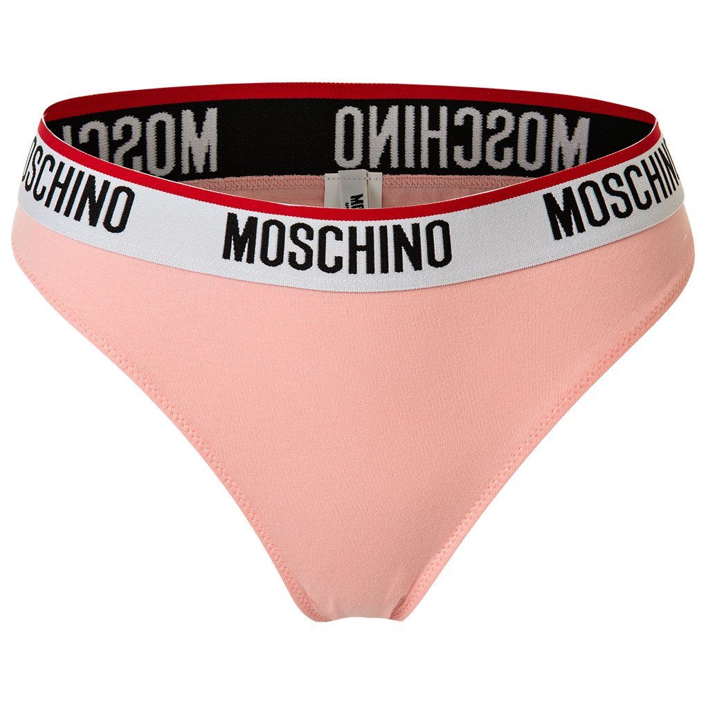 Moschino Slip Damen Slips Cotton Rosa - Unterhose, Pack 2er Briefs