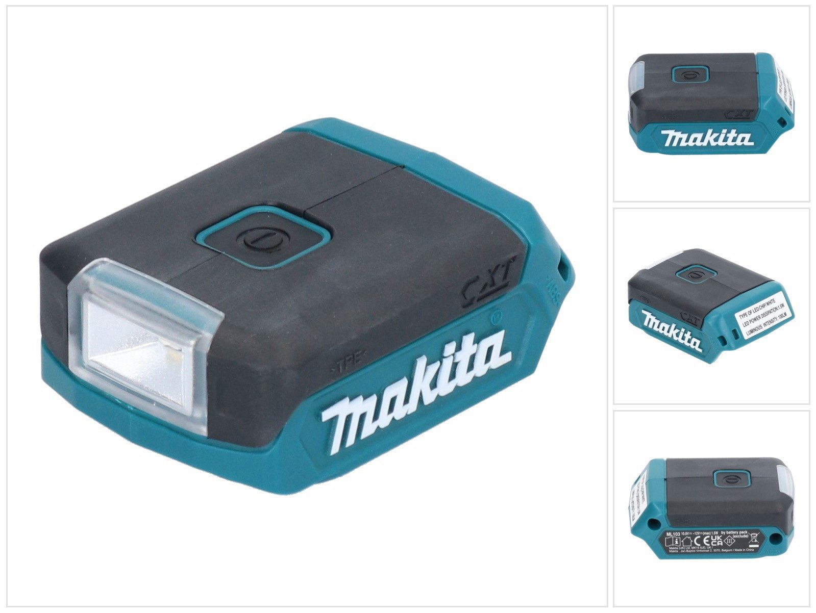 Baustrahler Makita DEBML 103 Akku LED Taschenlampe 12 V max. 100 lm Solo - ohne Ak