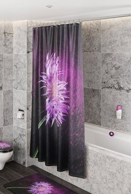 Sanilo Duschvorhang Purple Dust Breite 180 cm, Höhe 200 cm
