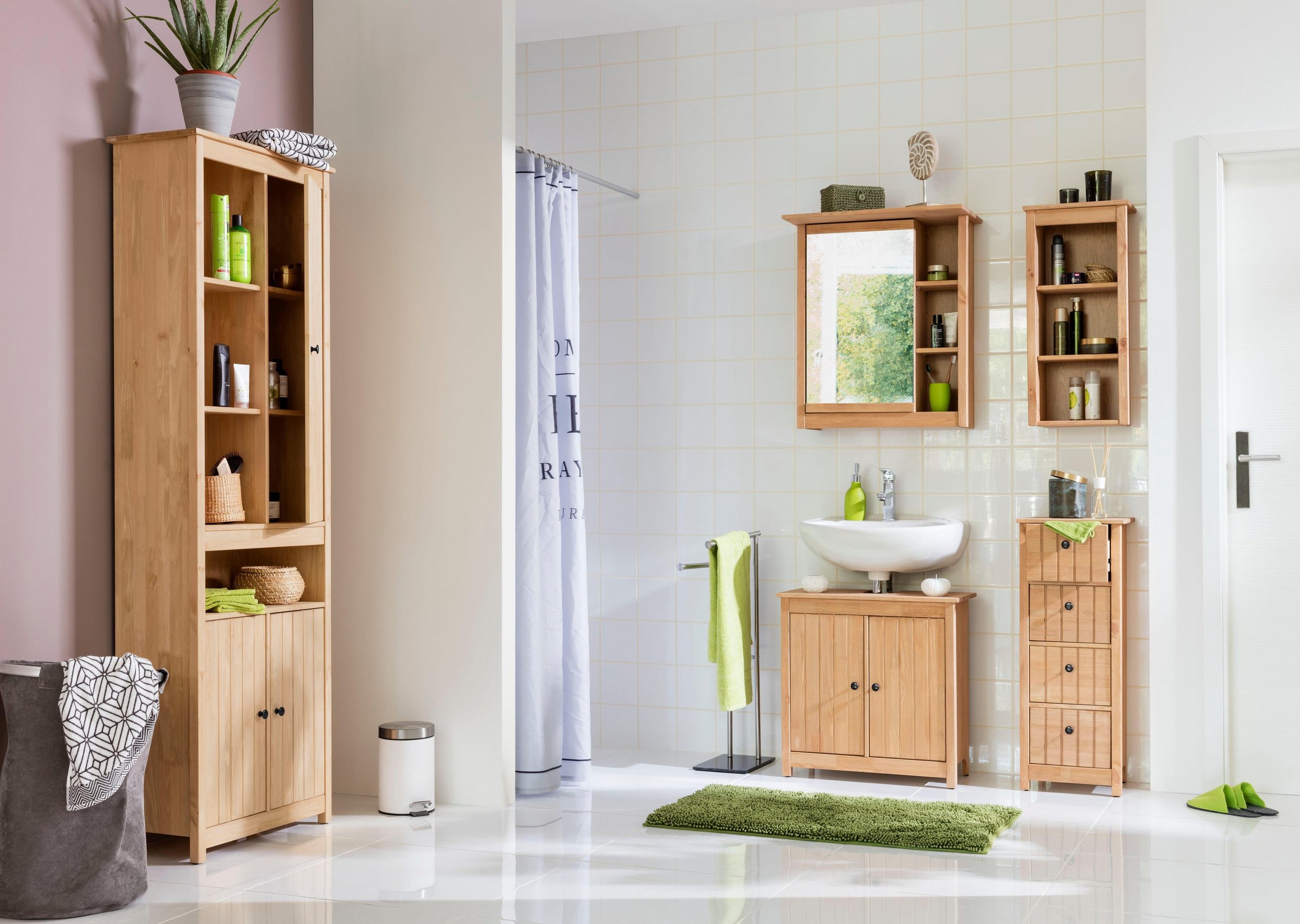 WELLTIME Wandregal WESTA - Einrichtungsbeispiel