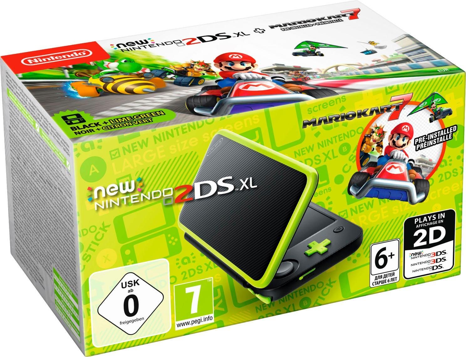 XL (Konsolen-Bundle, inkl. Mario Kart 7 vorinstalliert) XL (Konsolen-Bundle, inkl. Mario Kart 7 vorinstalliert)