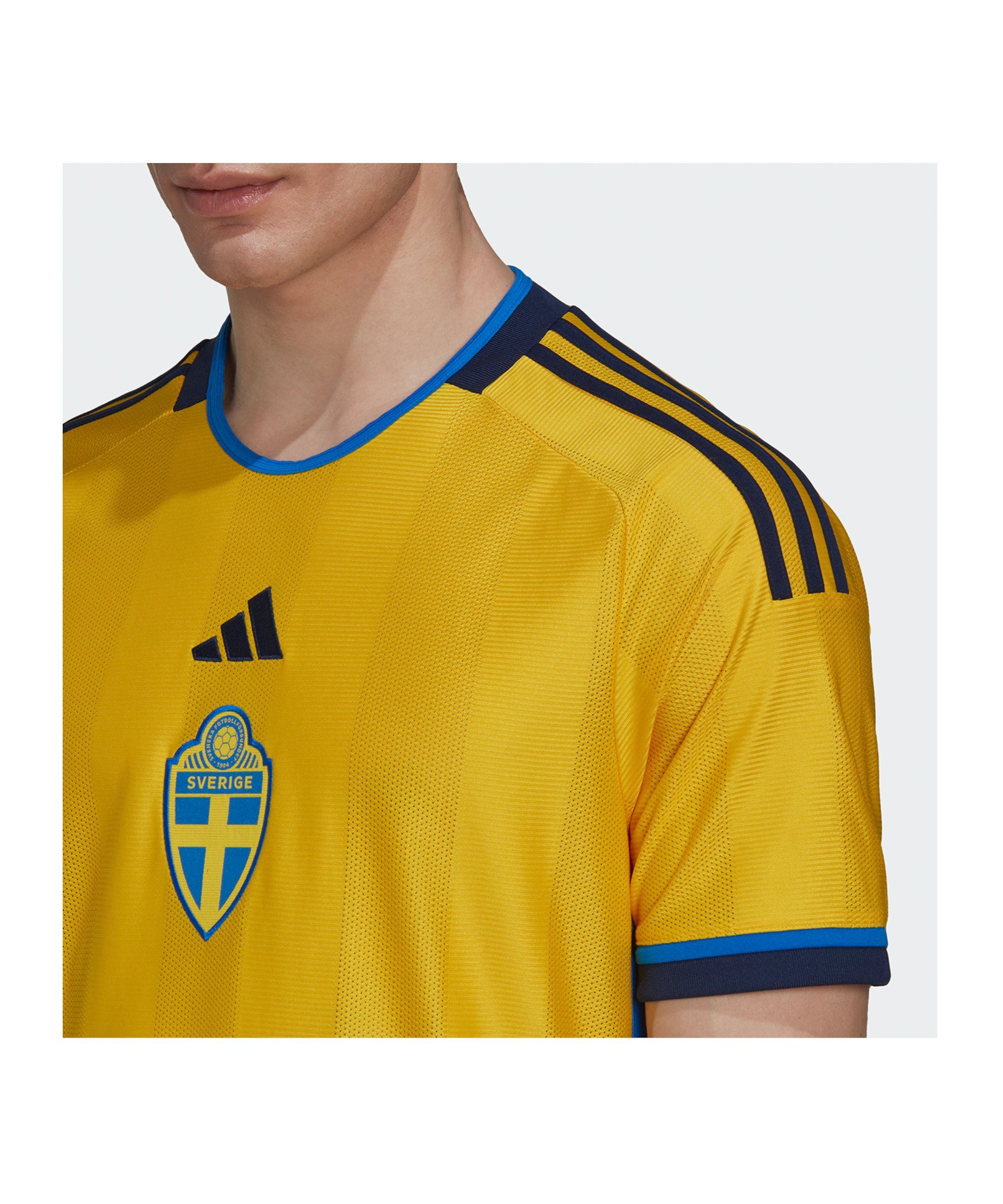 adidas Performance Fußballtrikot adidas Performance SvFF Schweden Trikot Home 2022 Teamsport