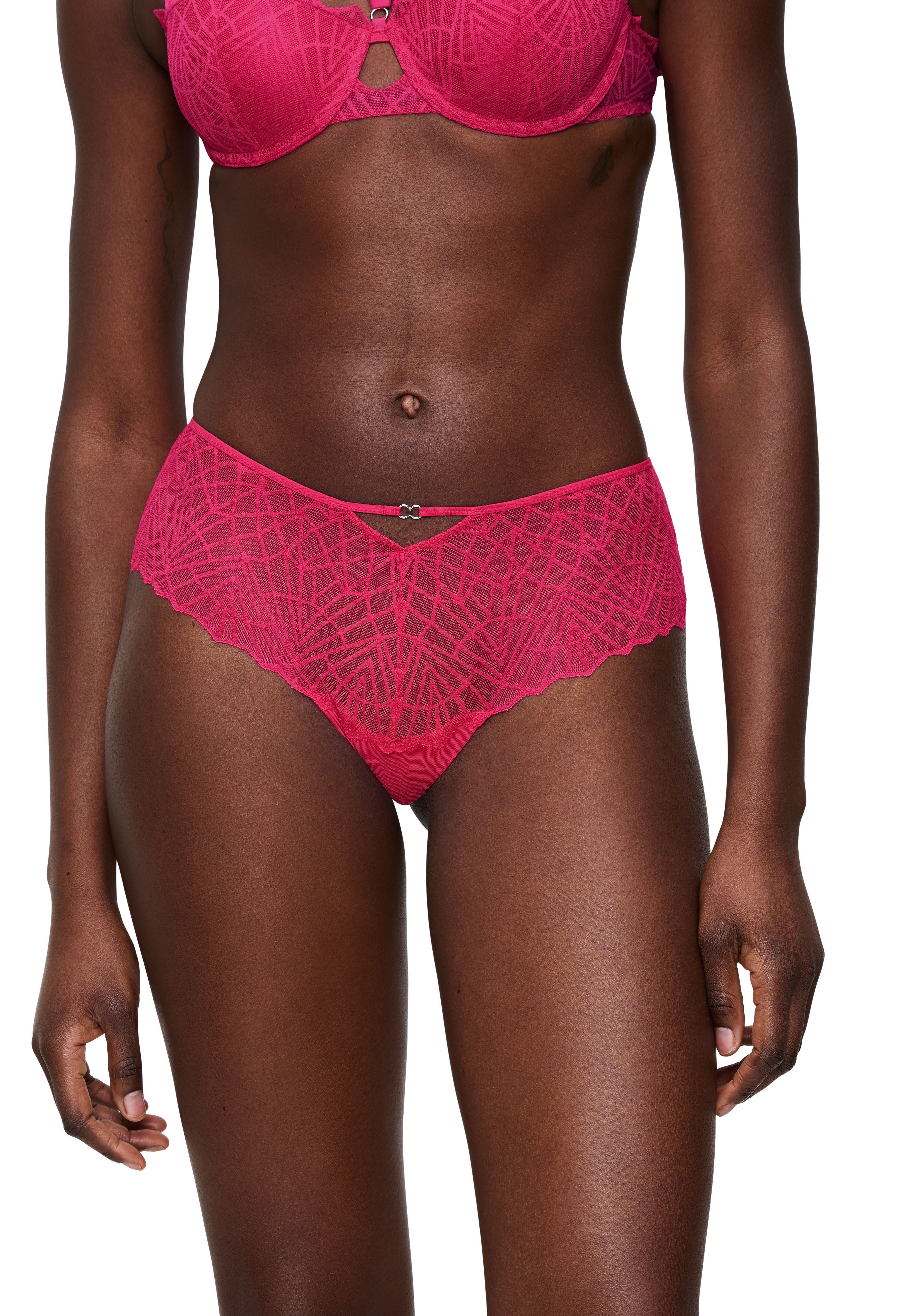 Triumph Hipster That Night In Vegas grafische Spitze, Mesh, elegant, verführerische Silhouette