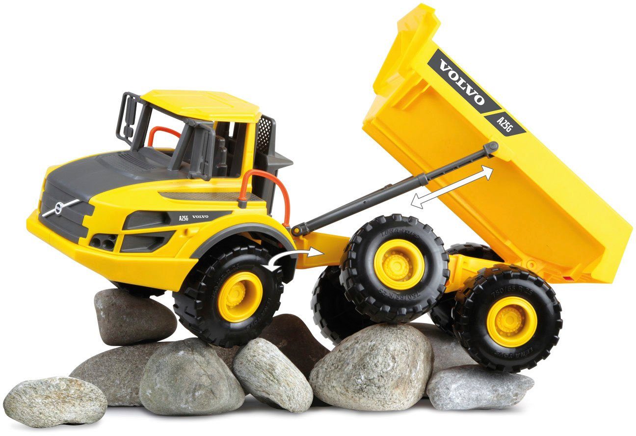Lena® Spielzeug-Kipper WORXX Knickgelenkkipper Volvo A25G, Made in Europe günstig online kaufen