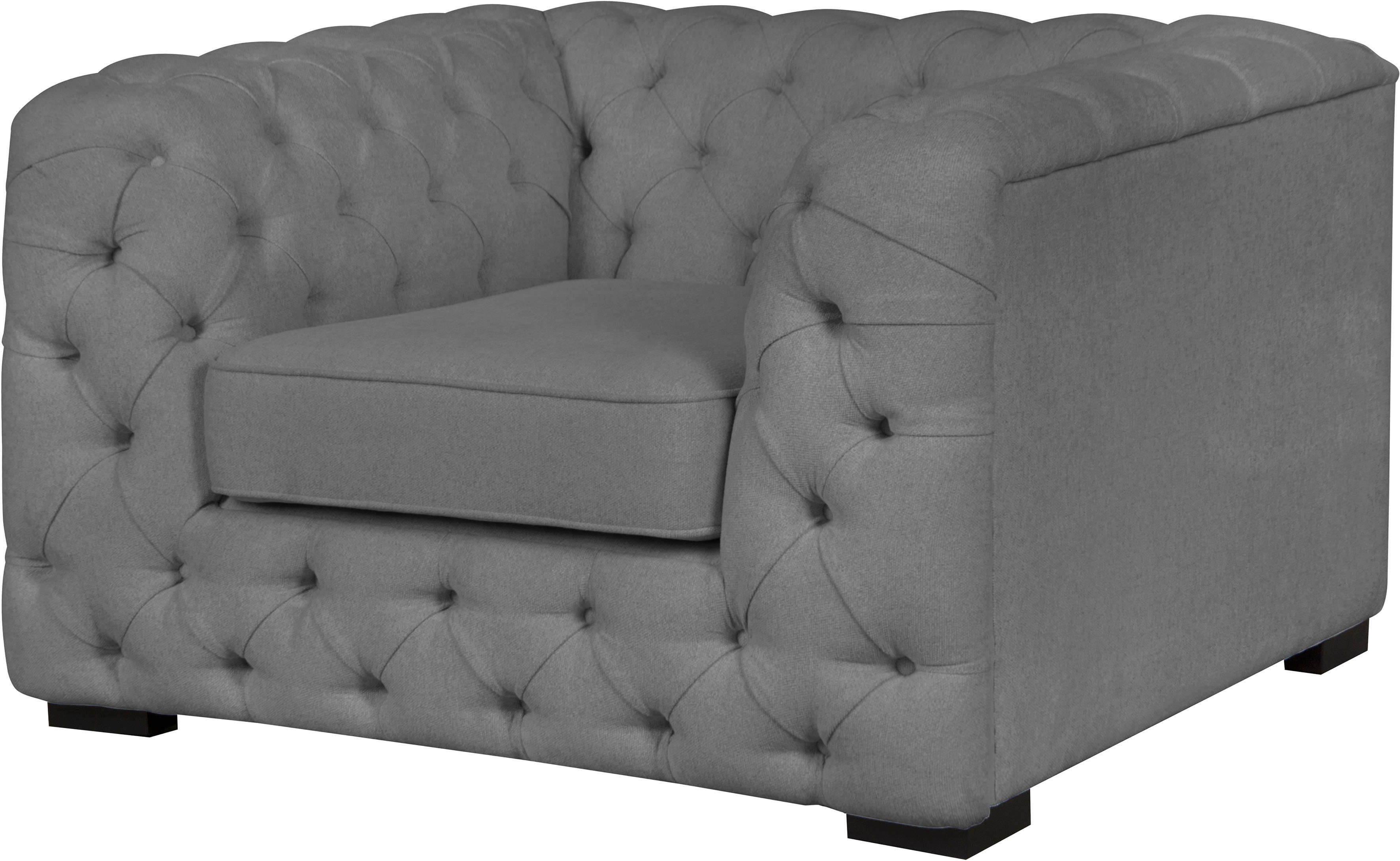 Home affaire Chesterfield-Sessel Kalina Sessel, mit günstig online kaufen