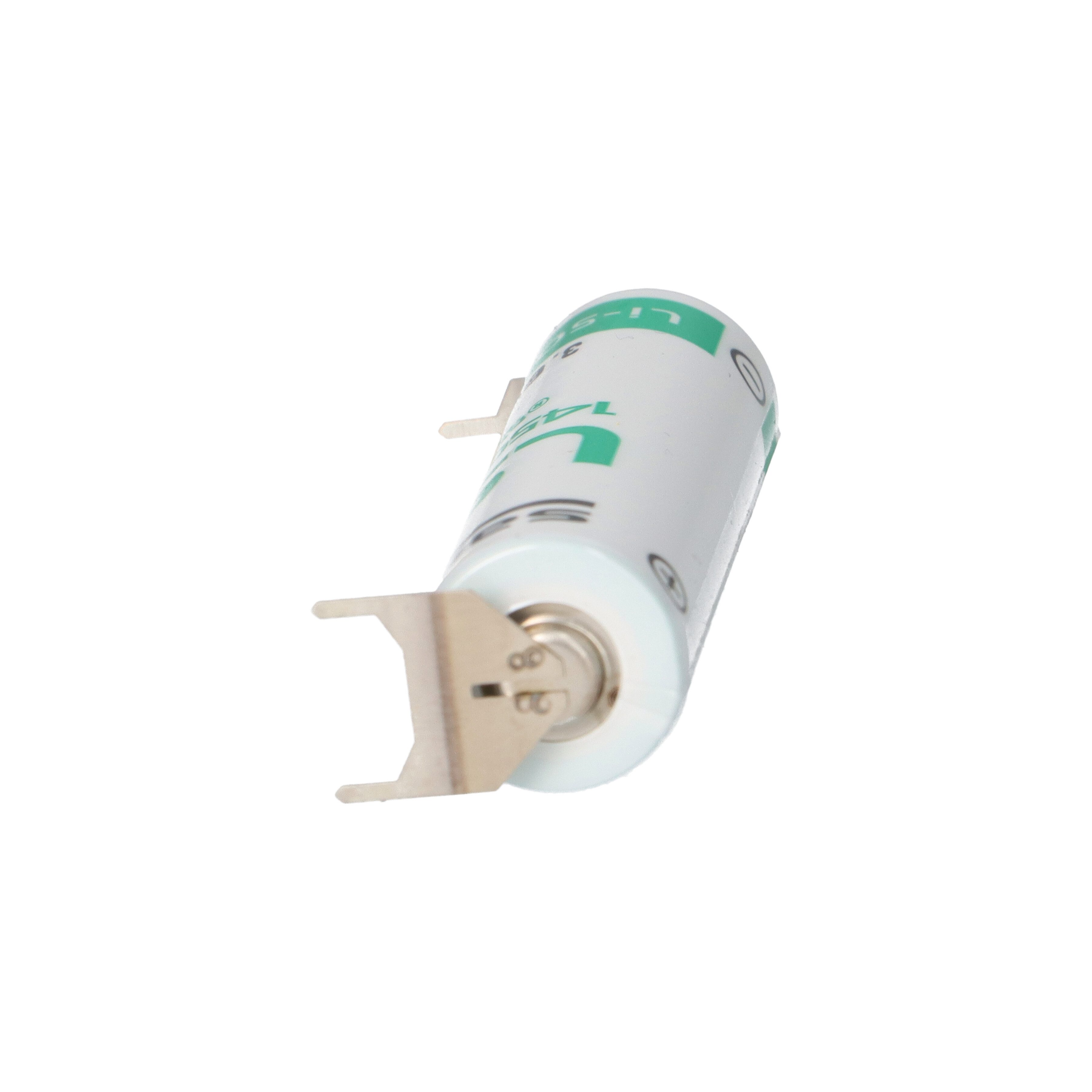 Saft Saft Lithium 3,6V Batterie LS14500-3PF AA - pin ++/- Batterie
