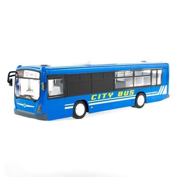 efaso RC-Bus E635 ferngesteuerter Bus 1:32 blau - Stadtbus City Bus - Licht&Sound, Hupe und beweglichen Türen