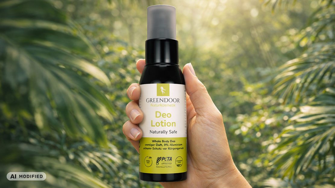 GREENDOOR Deo-Creme Deo Lotion Naturally Safe, Whole Body Deo