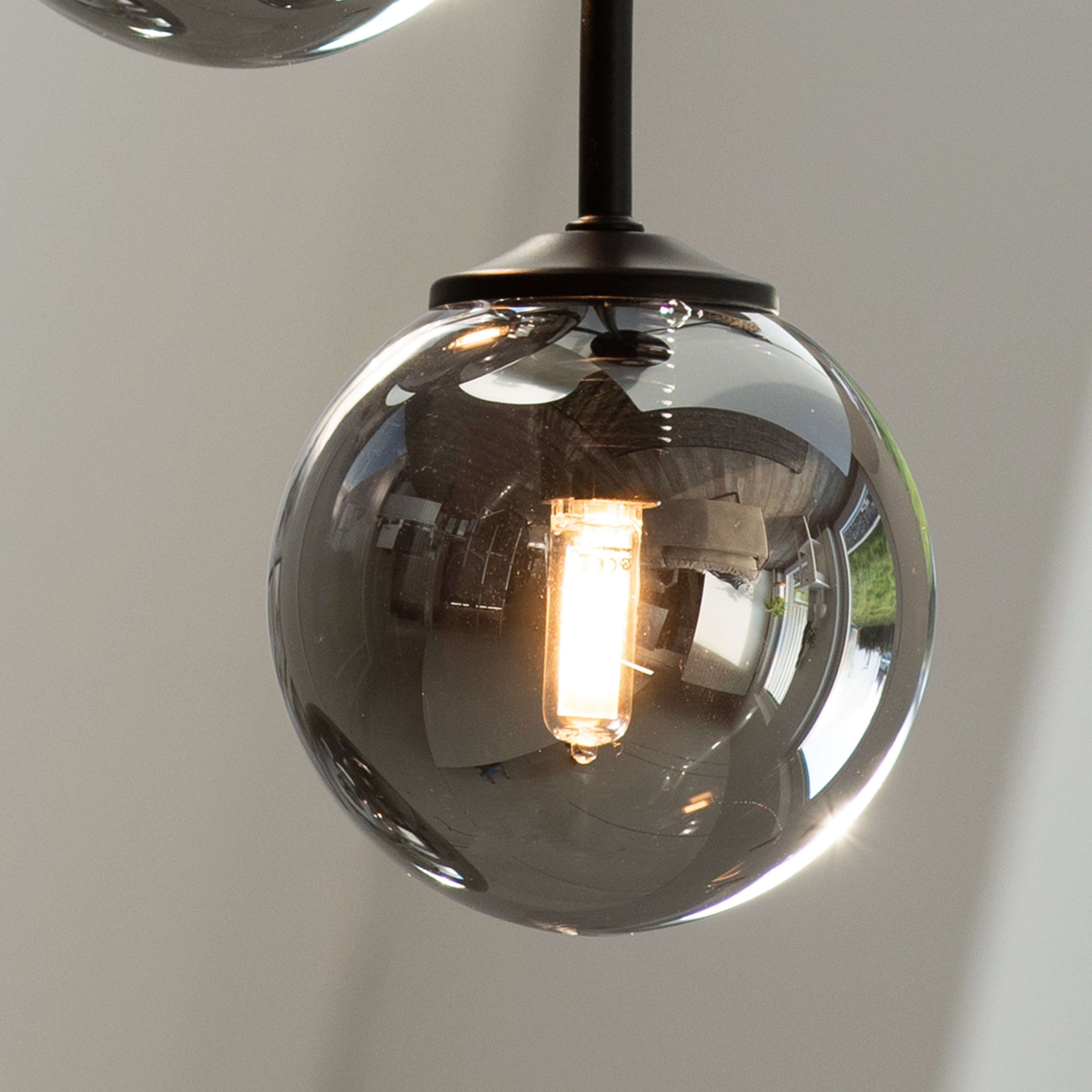 Paul Neuhaus LED Warmweiß, Deckenleuchte LED LED WIDOW, wechselbar