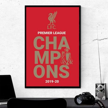 PYRAMID Poster Liverpool FC Poster Logo P. L. Champions 2019/2020 61 x 91,5 cm