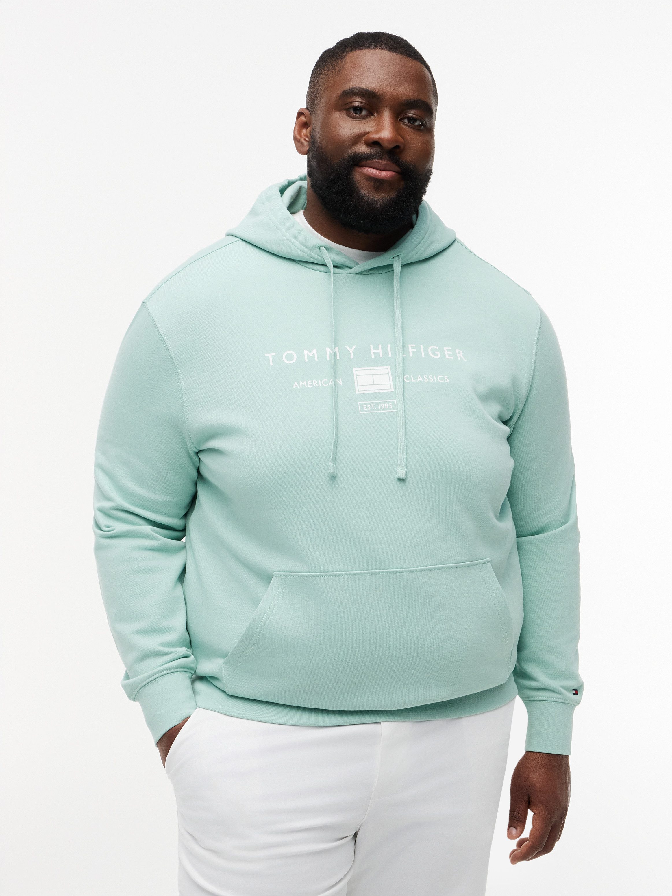 Tommy Hilfiger Big & Tall Hoodie BT-BRAND L0VE TR MONO STOCK Große Größen, normale Passform