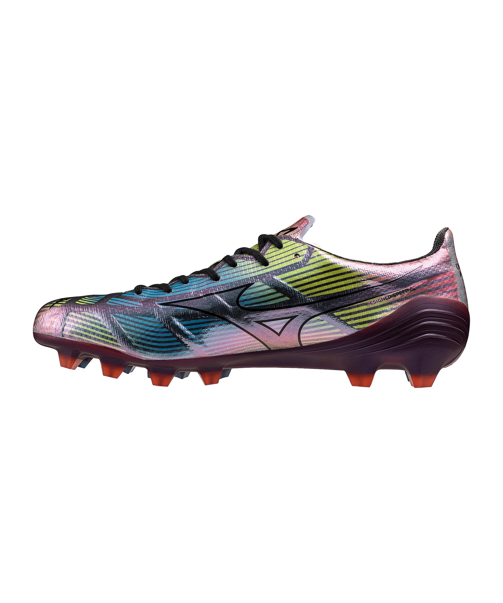 Mizuno Mizuno Alpha II Japan FG Ruby Red 40th Anniversary Fußballschuh