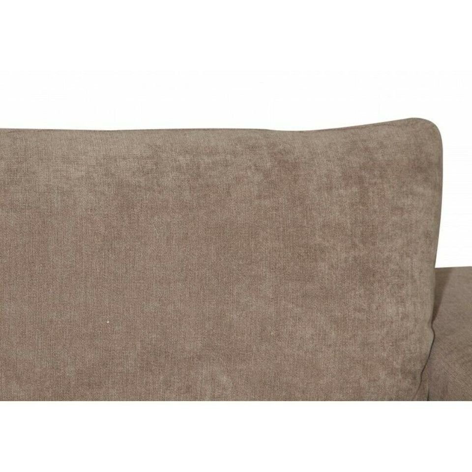 Wohnzimmer Luxus Design Neu, Brauner Dreisitzer JVmoebel Made Polstermöbel in Sofa Textil Europe
