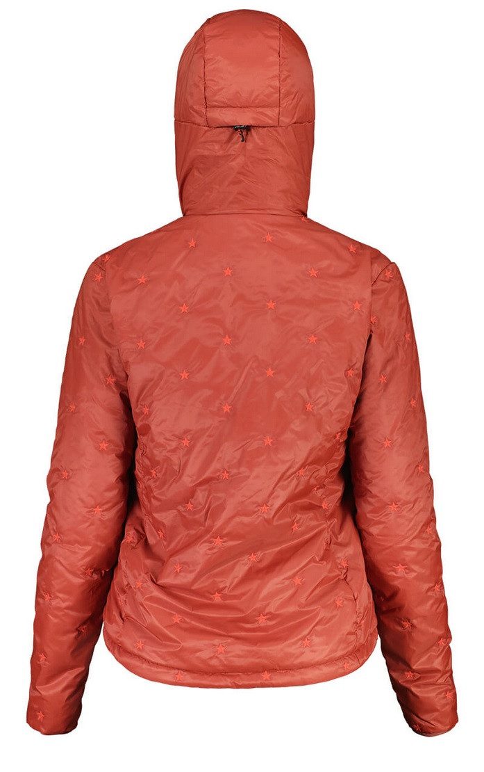 Maloja Winterjacke LocalitaM Alpine Puffer 2023 (Primaloft BIO-Wattierung, winddicht) rot