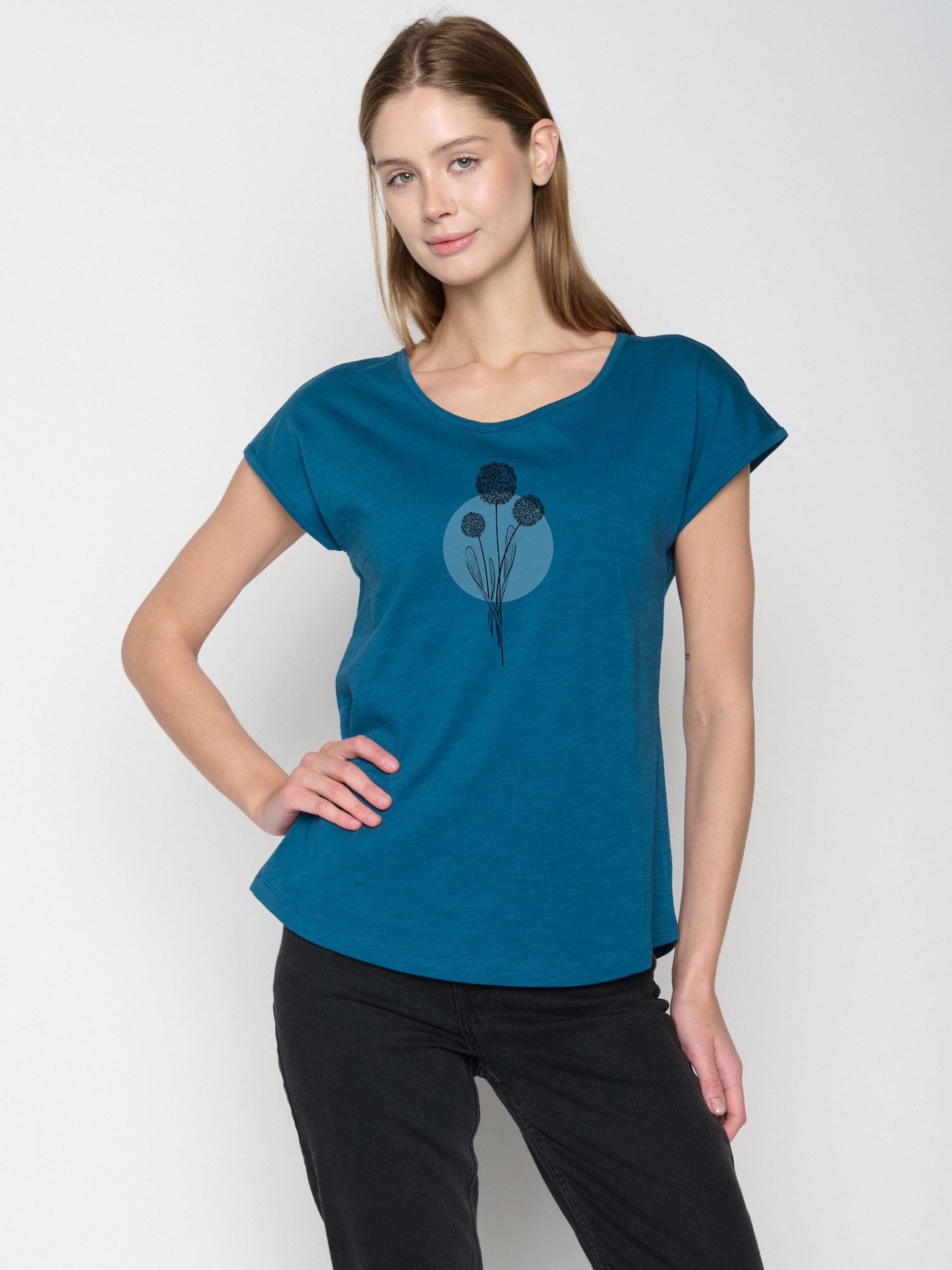 GreenBomb T-Shirt Nature Allium
