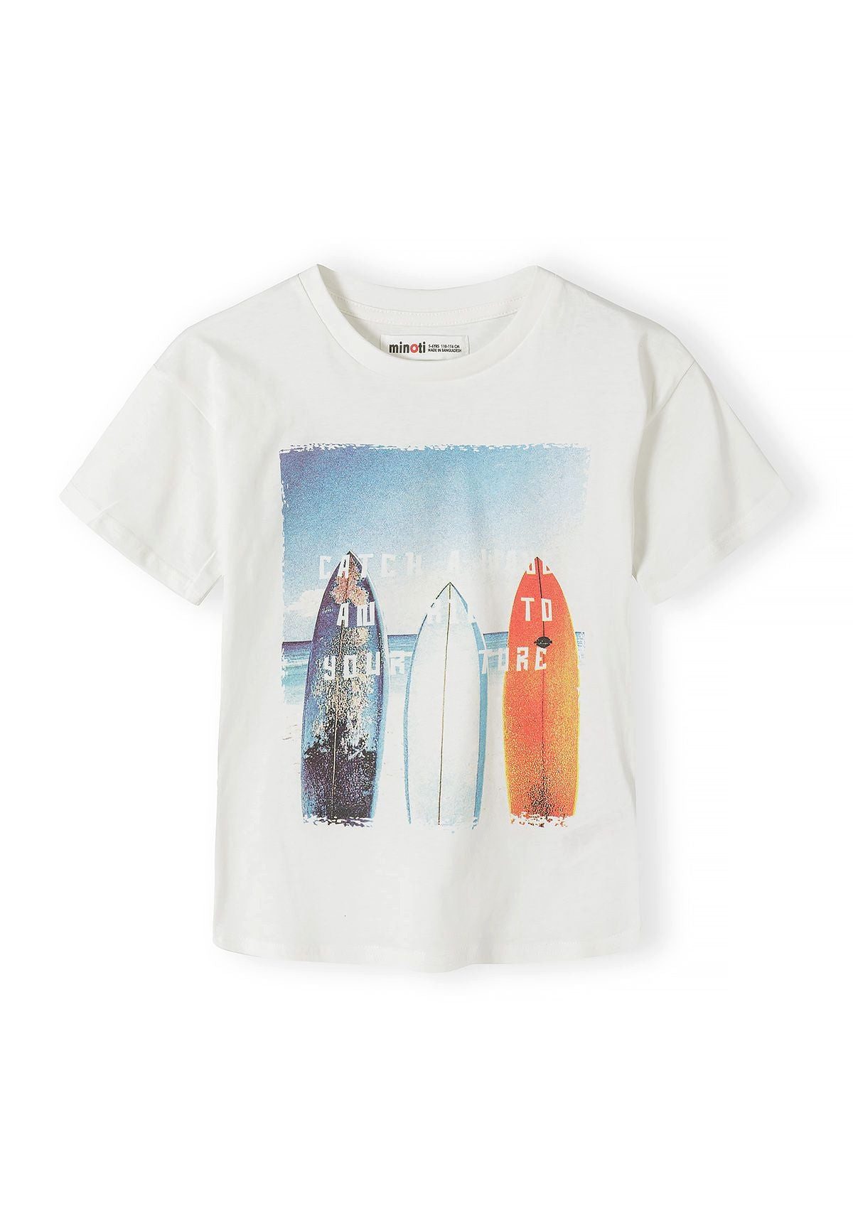 MINOTI T-Shirt für Jungen (Packung, 5-tlg) Surf-Prints – Bild 5 von 5