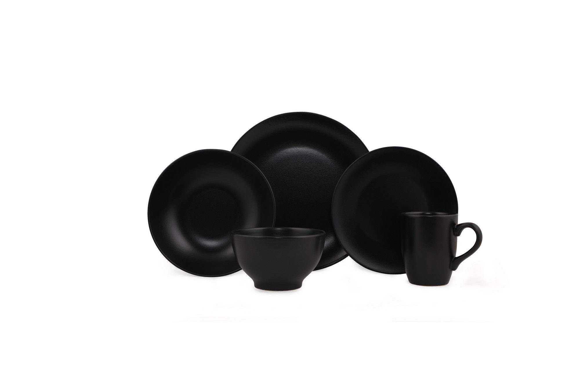 Hermia Concept Teller-Set 100% CERAMIC, 14 cm (6 Pieces) M1744 (30-tlg)