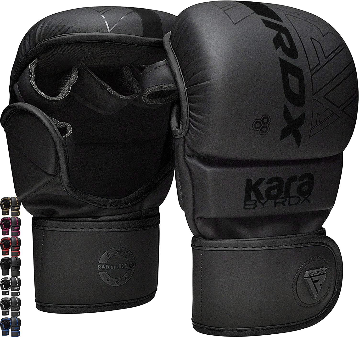 RDX Sports MMA-Handschuhe RDX MMA Handschuhe, MMA Gloves für Kampfsport Grappling Training