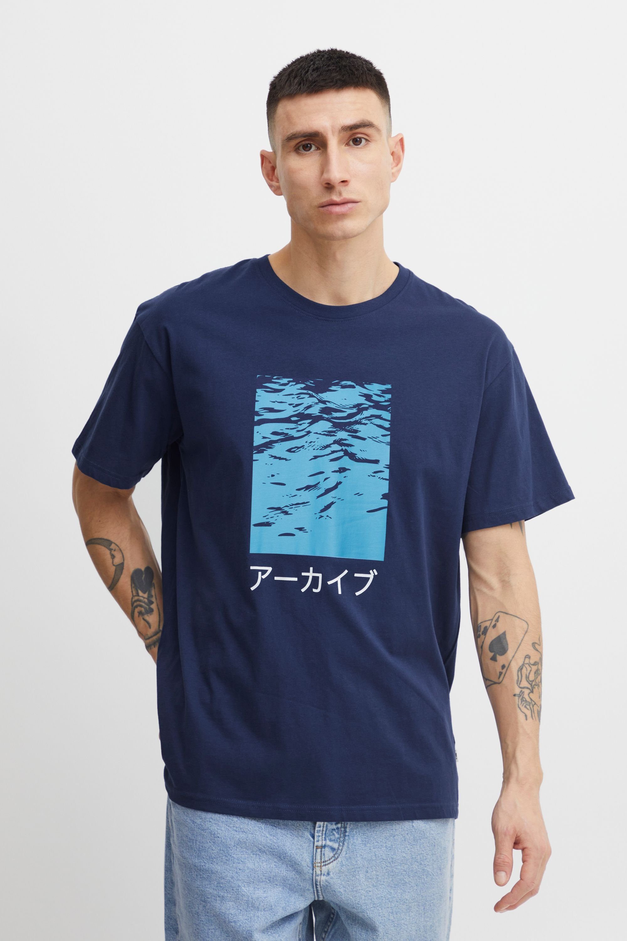 !Solid T-Shirt SDEllington - 21107520 Medieval Blue (193933)