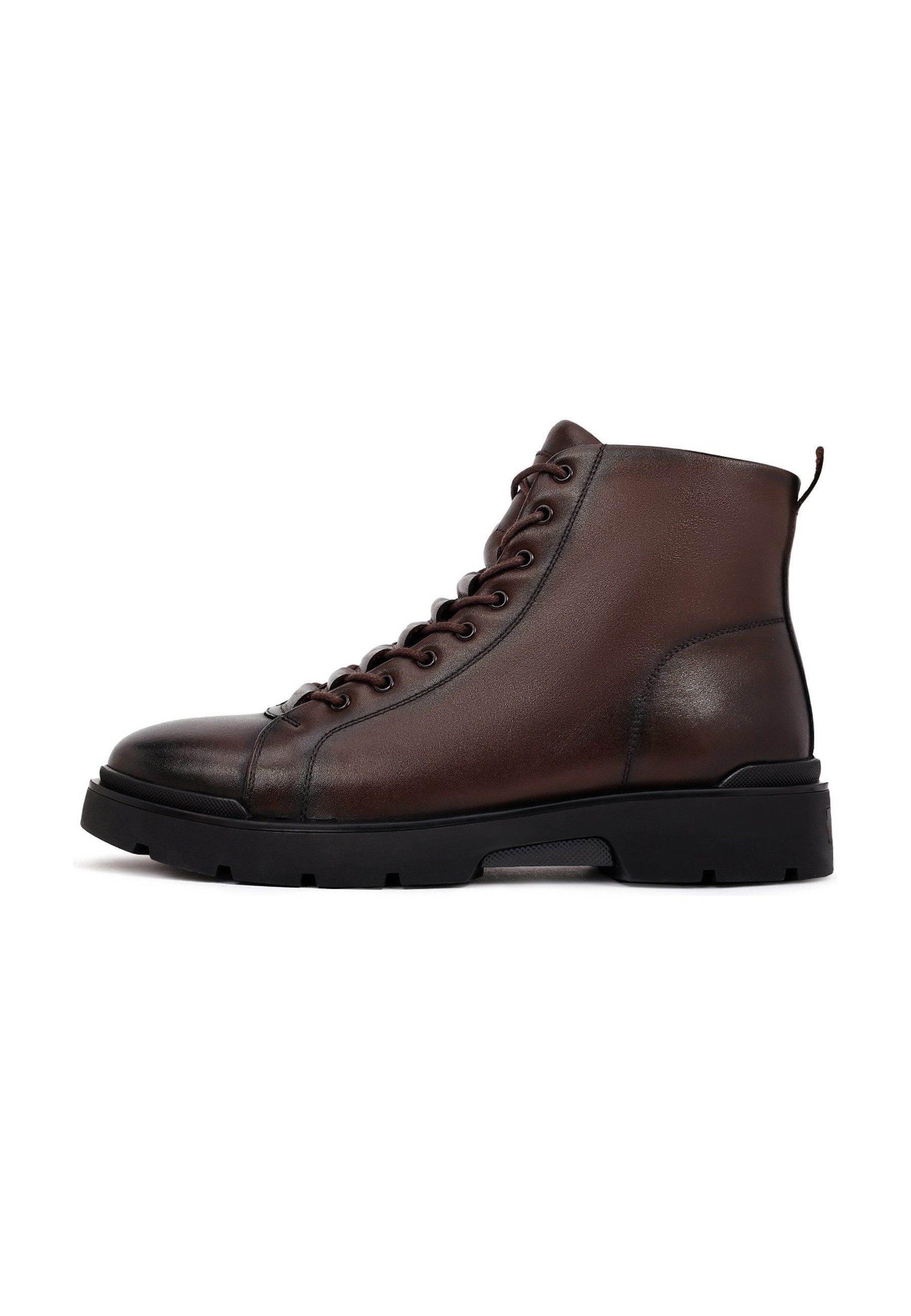 Derimod Leder Combat Boots Ankleboots