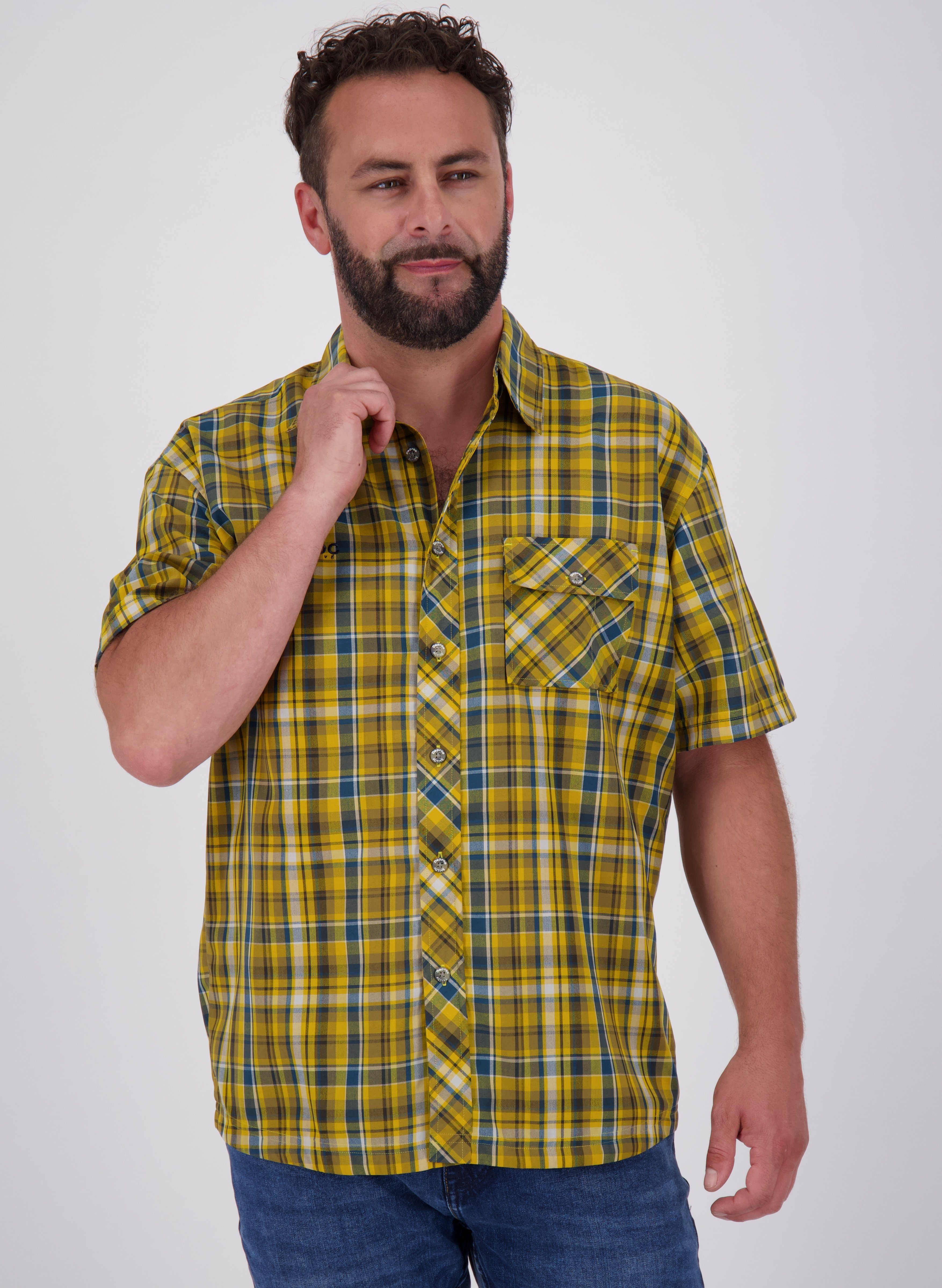 DEPROC Active Outdoorhemd COPPER NEW CS Trekkinghemd, Freizeithemd auch in Großen Größen erhältlich, schnell trocknend & pflegeleicht