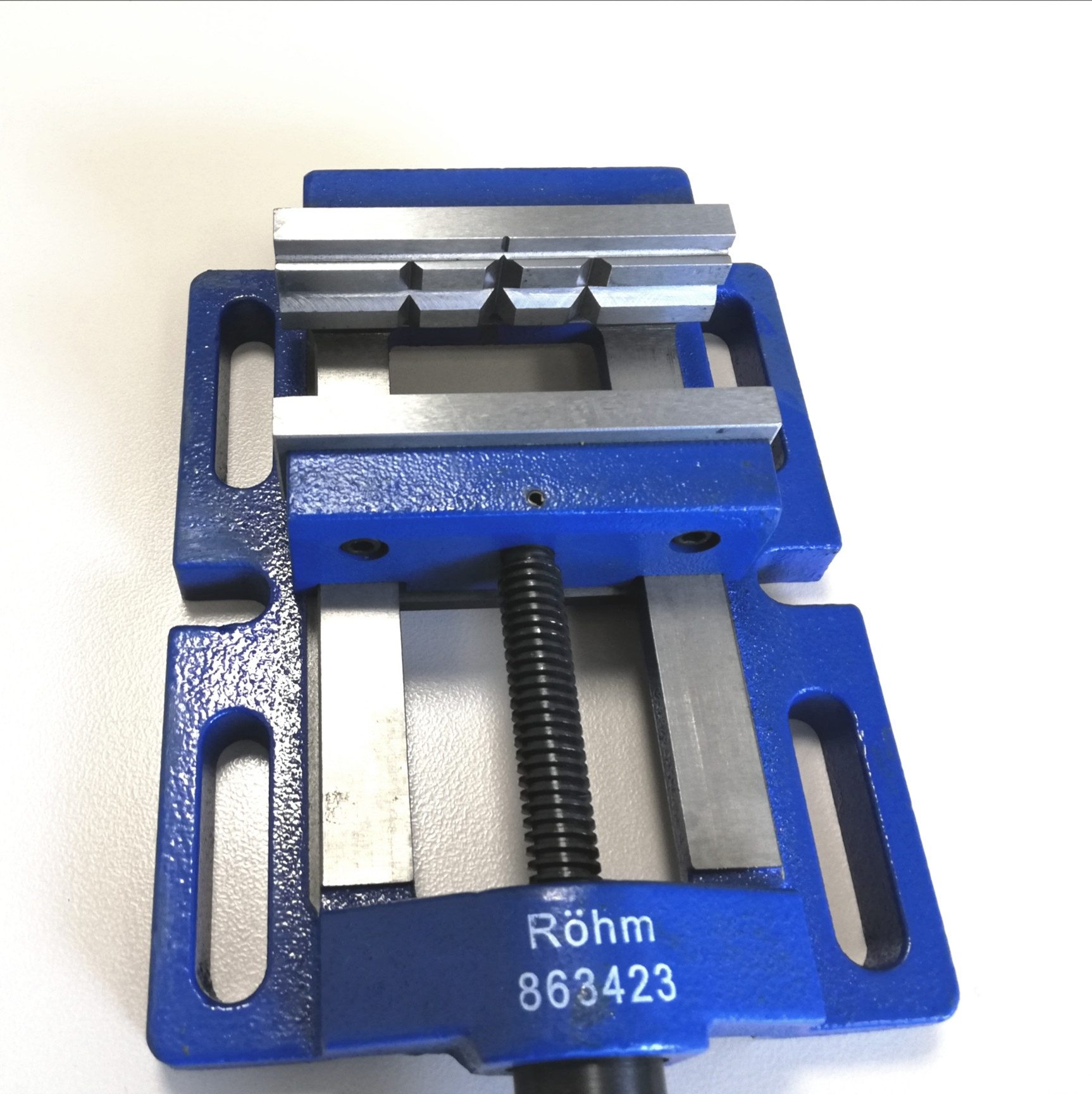 Röhm Maschinenschraubstock Röhm 863423 Bohrmaschinen-Schraubstock DPV, Größe 3, Backenbreite 120