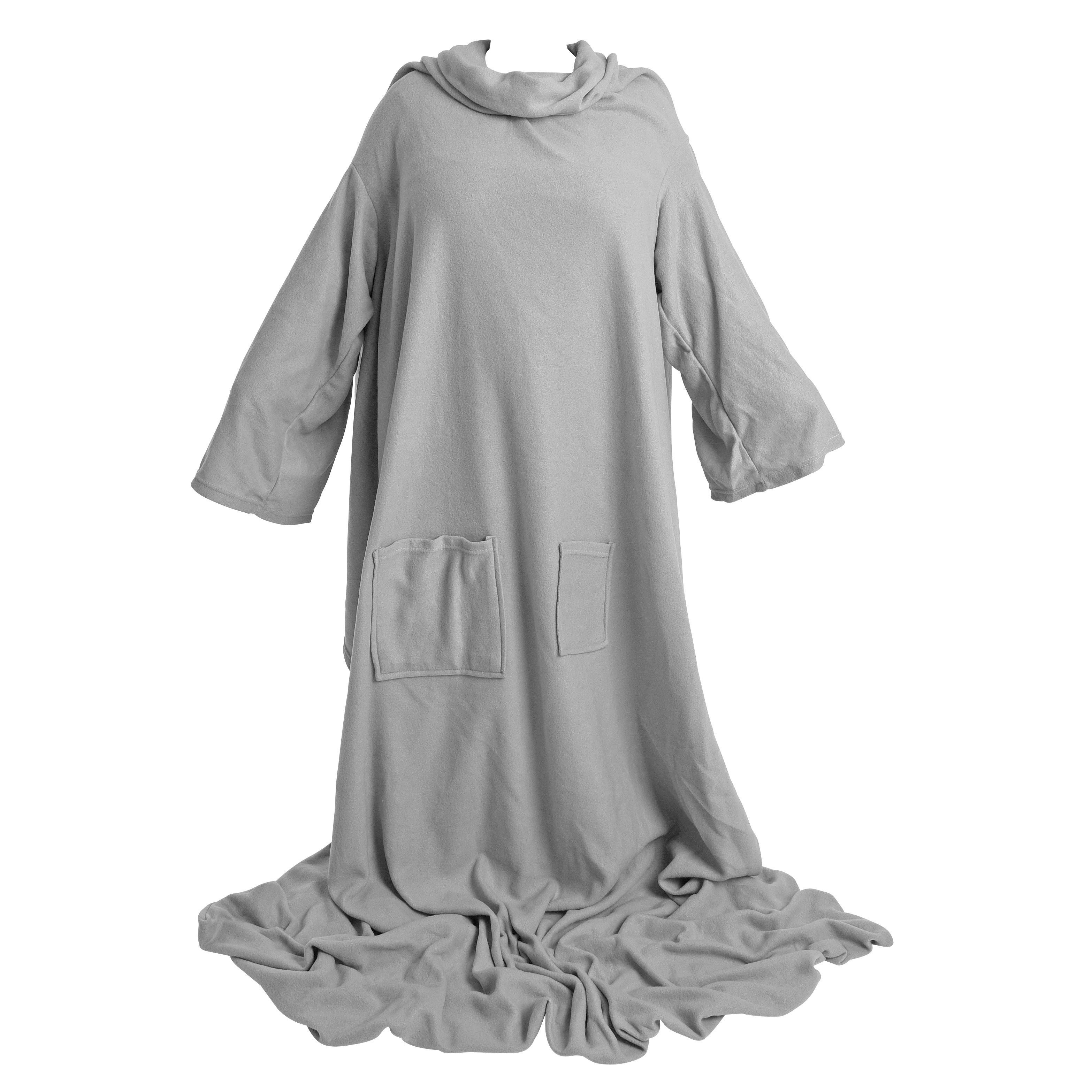 ESTEXO Tagesdecke Ärmeldecke Kuscheldecke XXL TV-Decke Wohndecke und Fuß- + günstig online kaufen