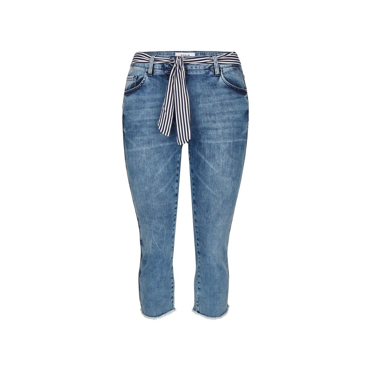 5-Pocket-Jeans (1-tlg) APPIA VIA hell-blau