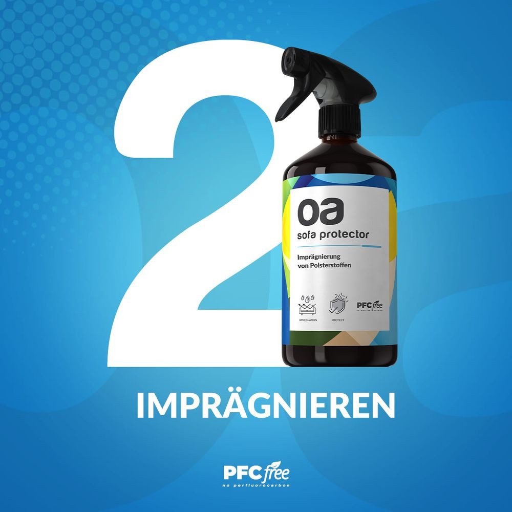 Heiro OA Sofa Protector Imprägnierspray 250ml PFC frei Polsterreiniger