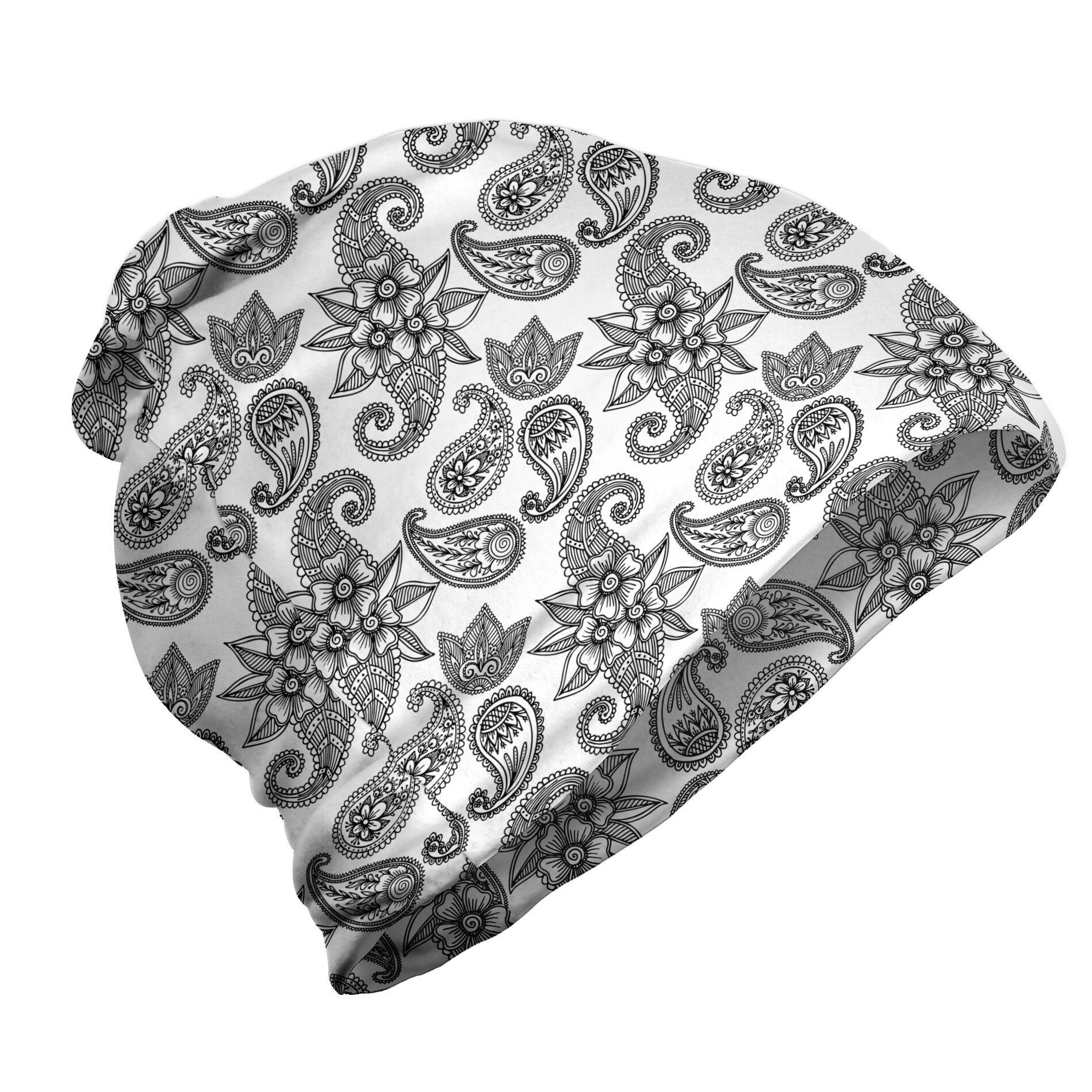 Inspired Paisley Wiederholung Freien Wandern Ethnisch im Abakuhaus Beanie