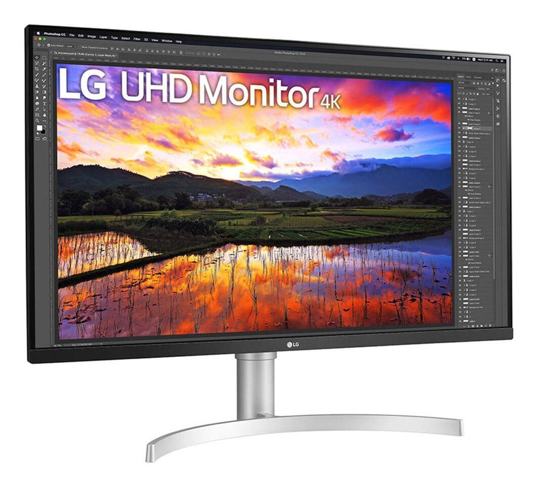 LG 32UN650K-W TFT-Monitor (3840 x 2160, 5 ms Reaktionszeit, 60 Hz, IPS Panel)