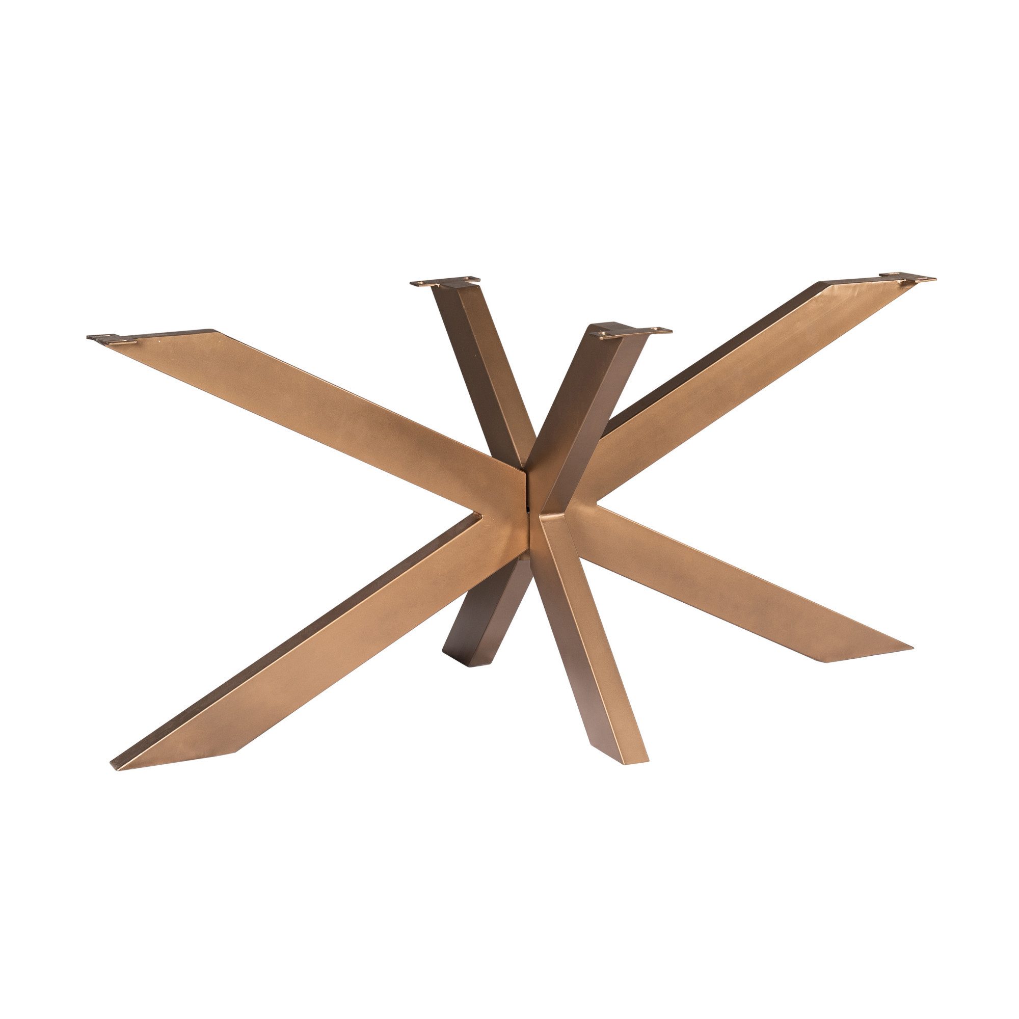 BENEDO MÖBEL Tischgestell Spider Gestell (Exklusive Gestell, von 200-300 cm Esstisch montierbar), Verschiedene Farben Sand/ Bronze/ Schwarz