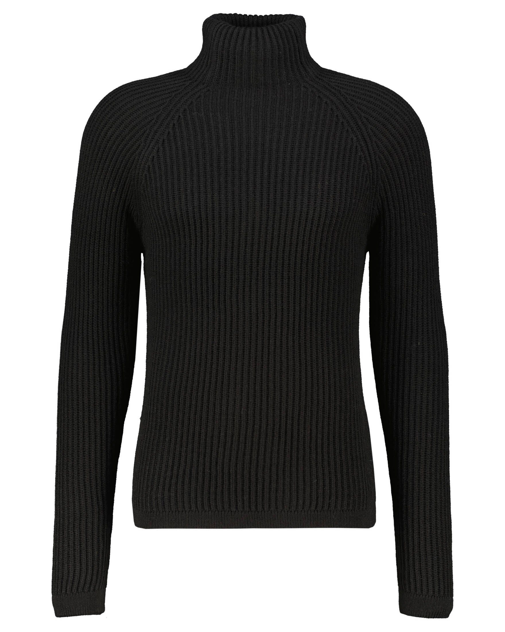 Wolle Herren Strickpullover (15) schwarz mit Fit Regular ARVID Drykorn Strickpullover (1-tlg)