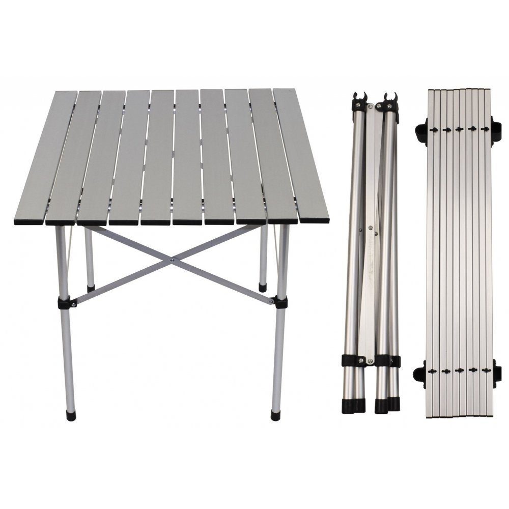 Campingtisch Max Fuchs Alu-Camping-Tisch - Camping-Tisch - silber