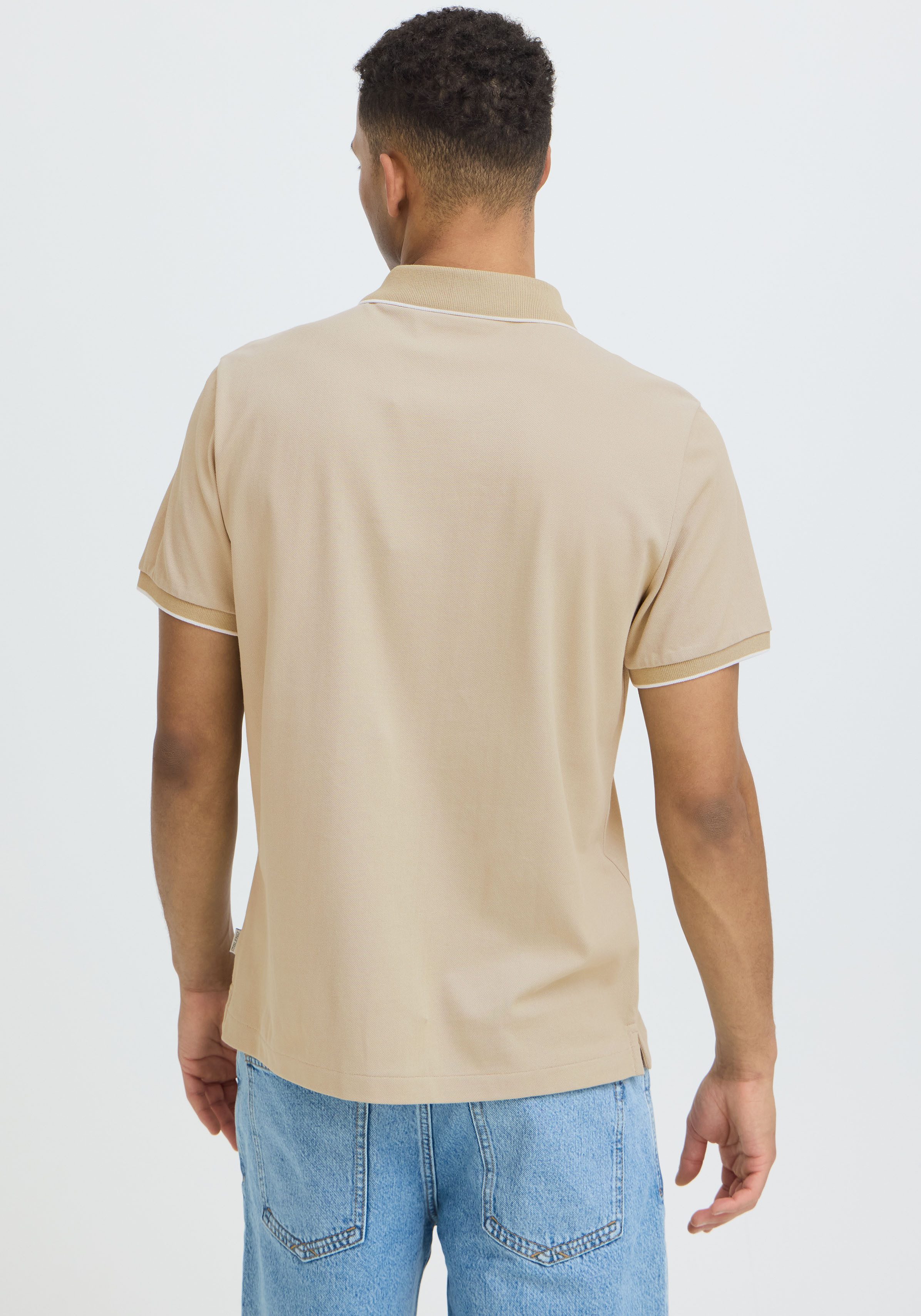 Blend Poloshirt BHGILBERT POLO S/S aus Baumwollmischung, Regular Fit, mit kurzer Knopfleiste, unifarben – Bild 2 von 5