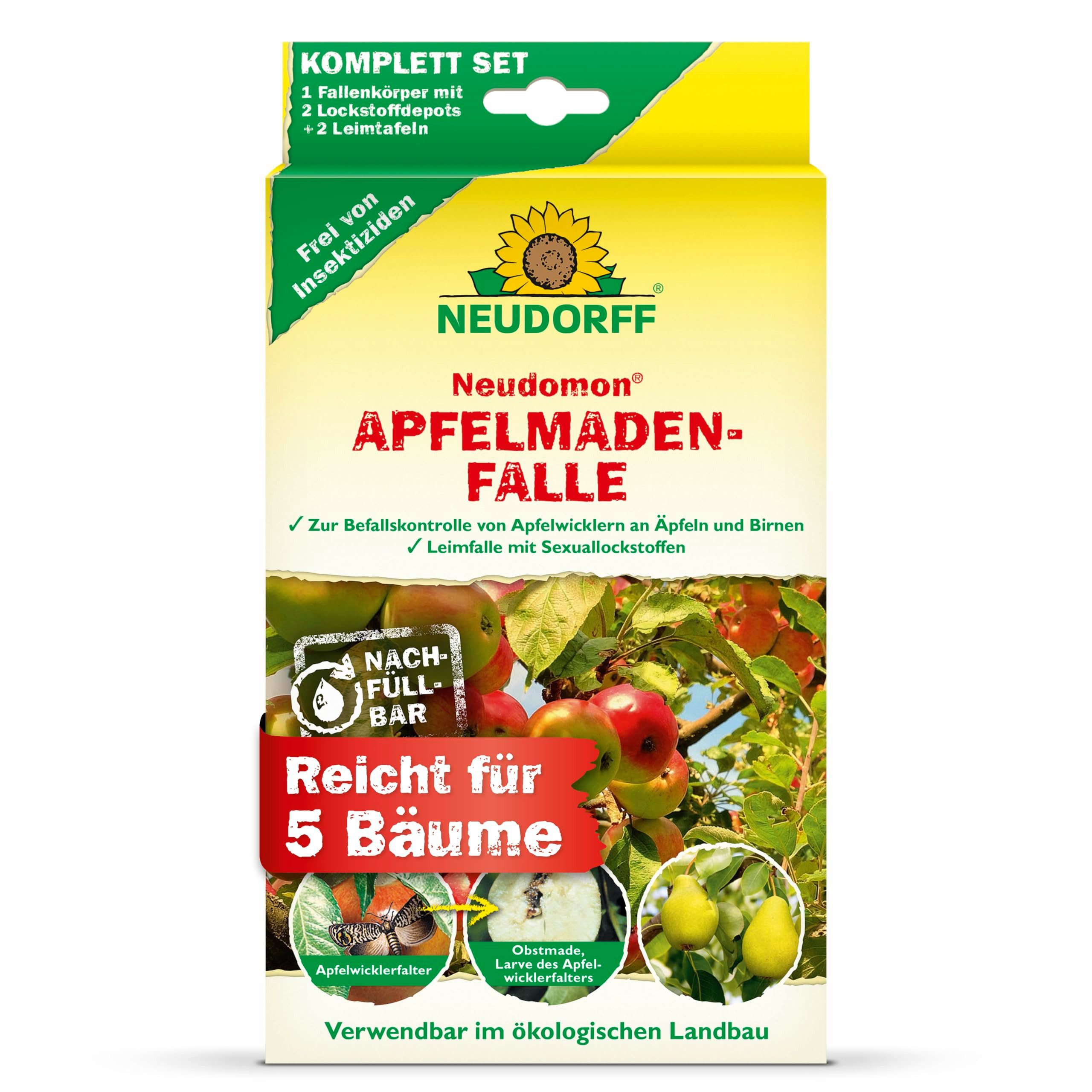 Klebefalle Neudomon ApfelmadenFalle 1 Stk.