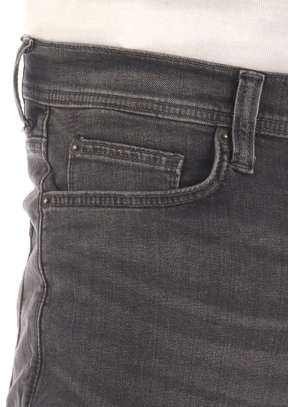 Stretch MUSTANG Slim-fit-Jeans (4000-783) Fit Herren Jeanshose Vegas Hose mit Denim DENIM BLACK Slim