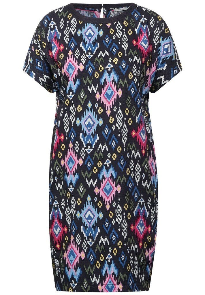 Cecil Sommerkleid »Cecil Dobby Print Kleid Cecil Damen grau Erwachse«  online kaufen | OTTO